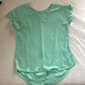 Mint Green Blouse